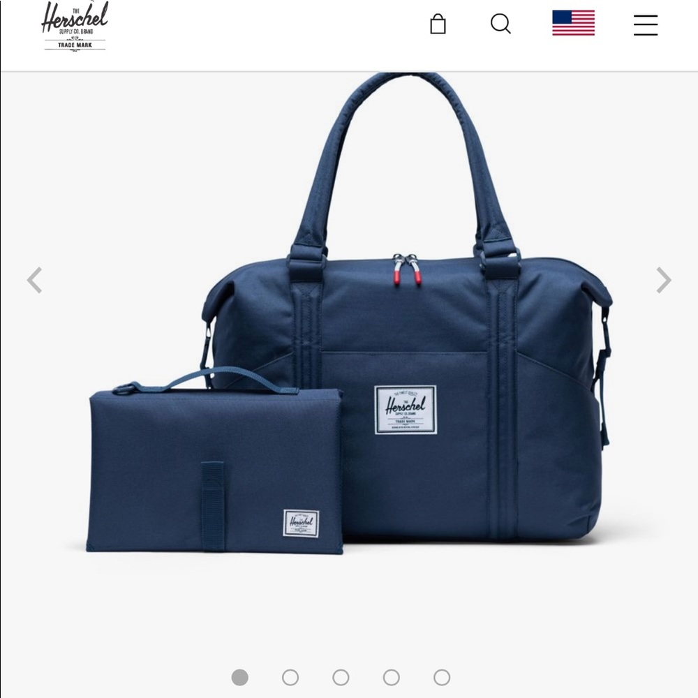 Herschel strand tote diaper bag